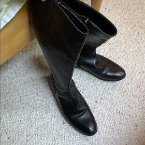 Spring Step Tall Leather Riding Boots 37